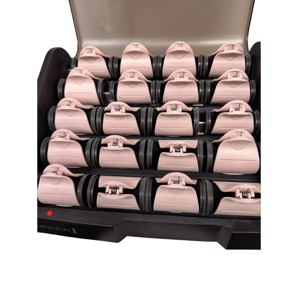 Remington H9000 Heated Electric Hair Style Curlers Clips Rollers Pageant Theater